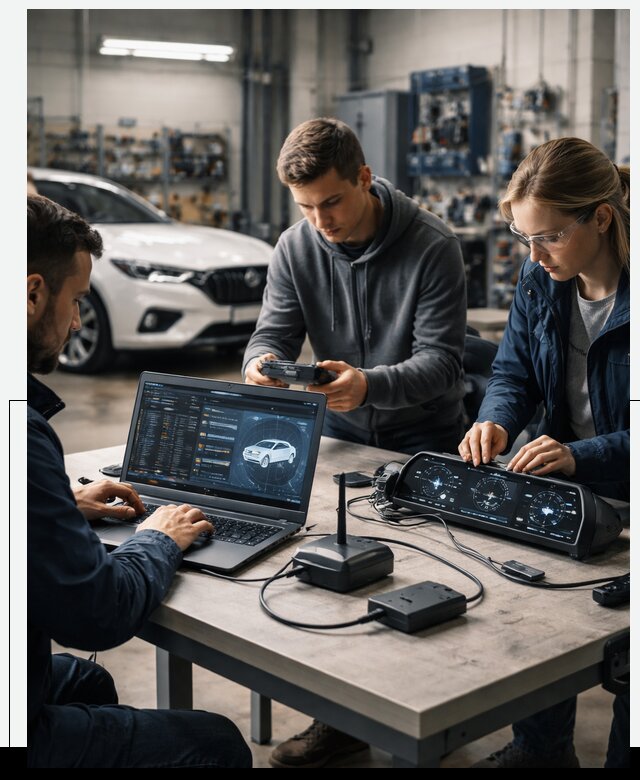 Разработка Connected Car и ПО для автопрома в Курске