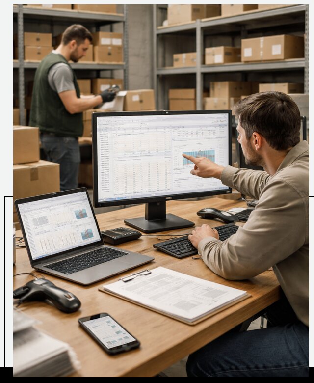 Автоматизация торговых сетей: ERP и учёт в Курске под ключ