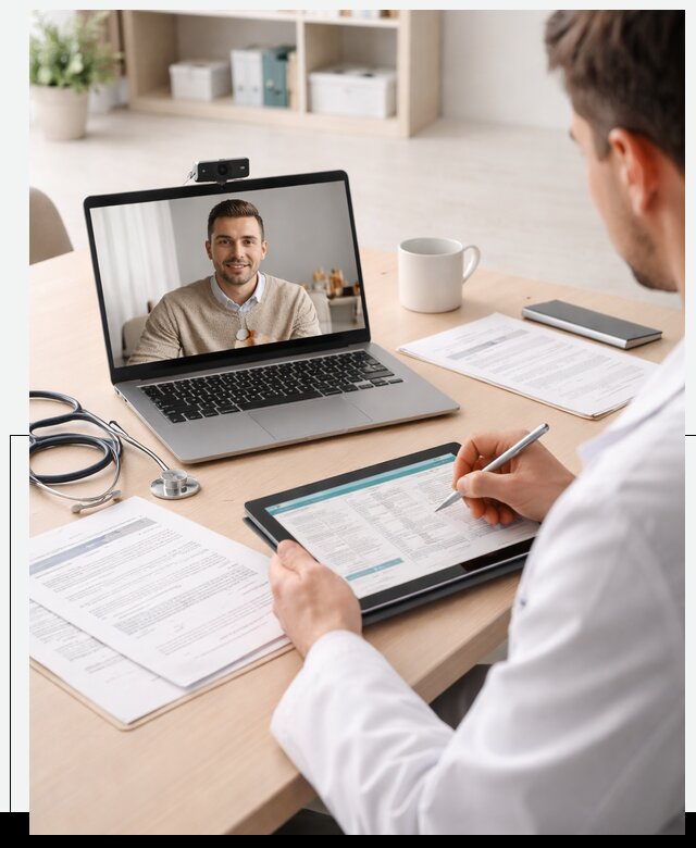 Разработка платформы телемедицины и видеоконсультаций в Курске